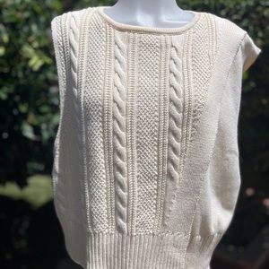 Anthropology knitted vest